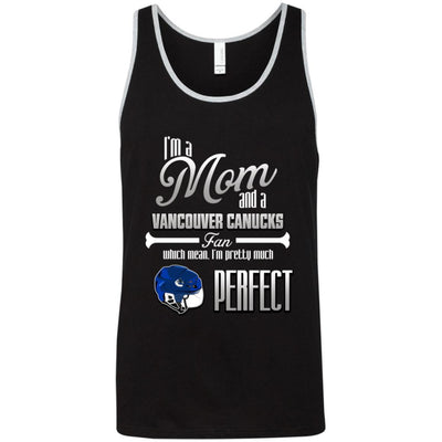 Cool Pretty Perfect Mom Fan Vancouver Canucks T Shirt