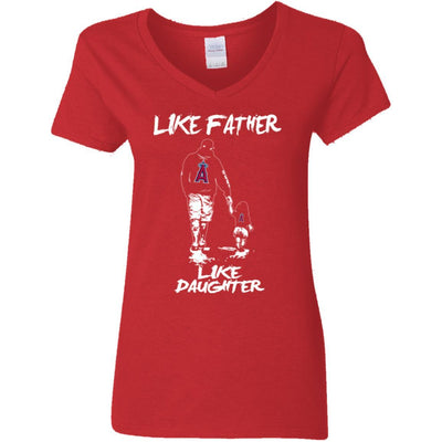 Like Father Like Daughter Los Angeles Angels T Shirts