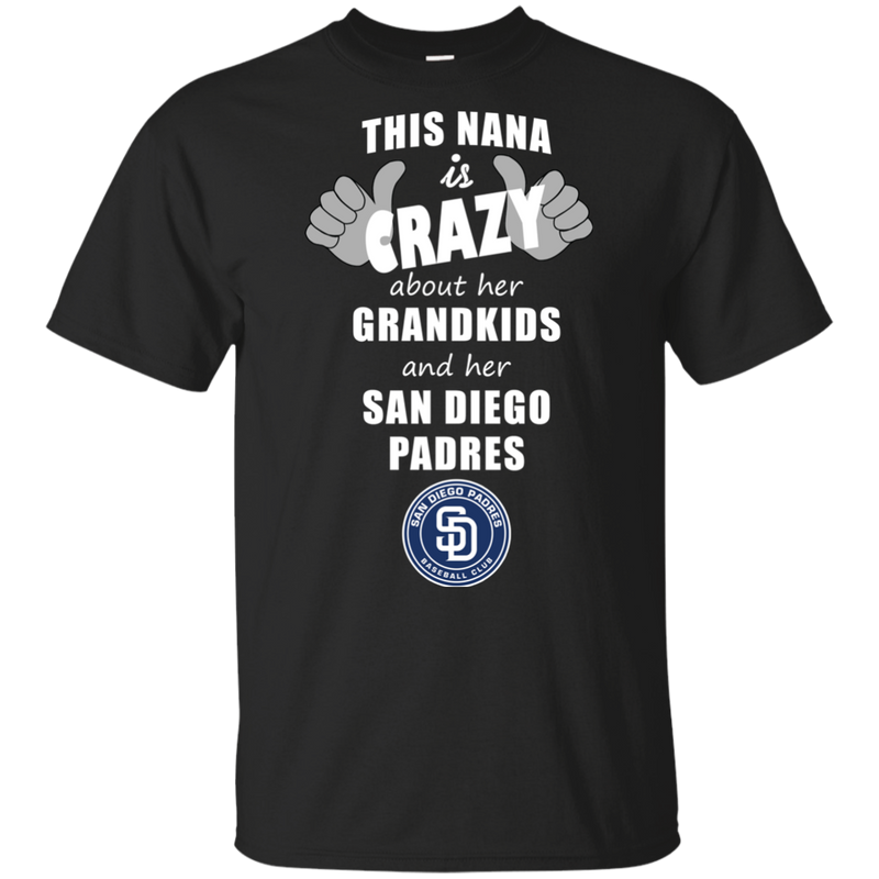 This Nana Is Crazy About Her Grandkids And Her San Diego Padres T Shirts