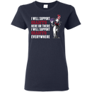 I Will Support Everywhere New York Giants T Shirts