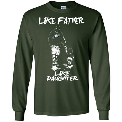 Like Father Like Daughter Philadelphia Eagles T Shirts