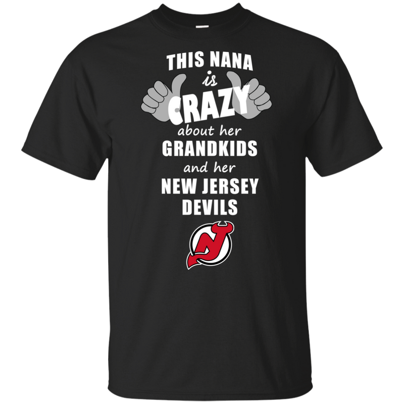 This Nana Is Crazy About Her Grandkids And Her New Jersey Devils T Shirts