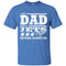I Am A Dad And A Fan Nothing Scares Me New York Jets T Shirt