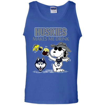 Connecticut Huskies Make Me Drinks T Shirt