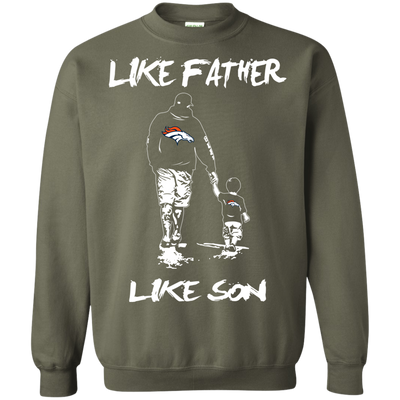 Happy Like Father Like Son Denver Broncos T Shirts