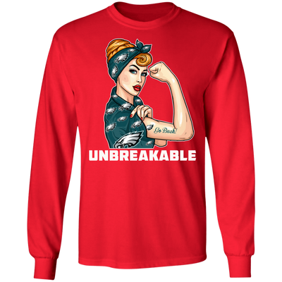 Beautiful Girl Unbreakable Go Philadelphia Eagles T Shirt