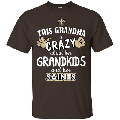 This Grandma Is Crazy About Her Grandkids And Her New Orleans Saints T Shirt