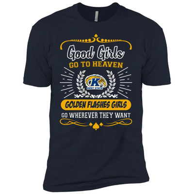 Good Girls Go To Heaven Kent State Golden Flashes Girls T Shirts