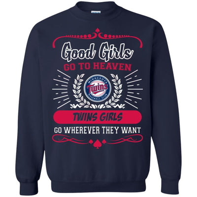 Good Girls Go To Heaven Minnesota Twins Girls T Shirts