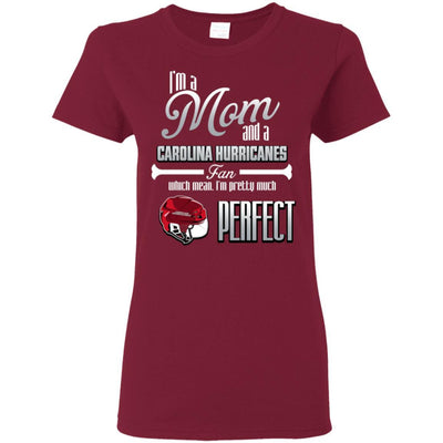 Cool Pretty Perfect Mom Fan Carolina Hurricanes T Shirt