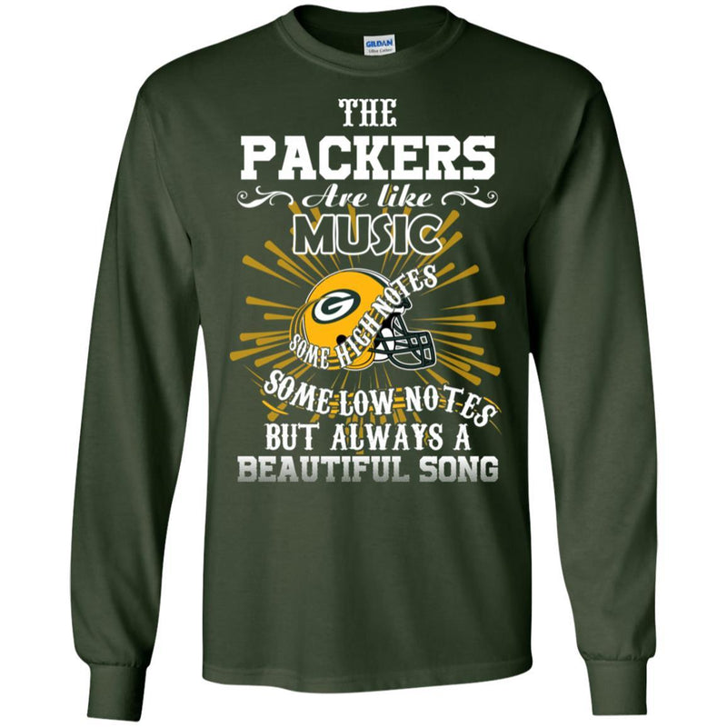 The Green Bay Packers Are Like Music T Shirt