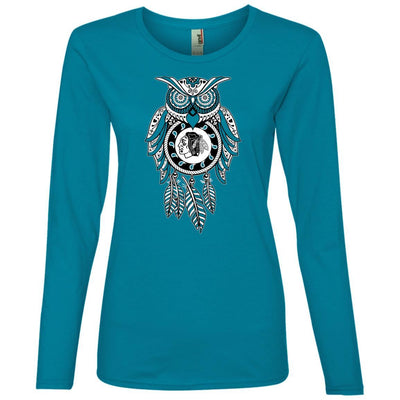 Dreamcatcher Owl Chicago Blackhawks T Shirt