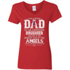 Proud Of Dad Of An Awesome Daughter Los Angeles Angels T Shirts