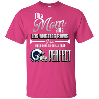 Cool Pretty Perfect Mom Fan Los Angeles Rams T Shirt