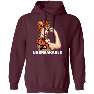 Beautiful Girl Unbreakable Go Philadelphia Flyers T Shirt