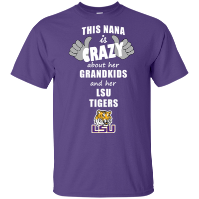 This Nana Is Crazy About Her Grandkids And Her LSU Tigers T Shirts