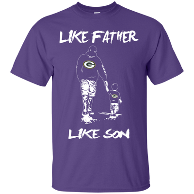 Happy Like Father Like Son Green Bay Packers T Shirts