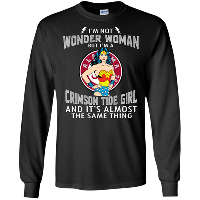 I'm Not Wonder Woman Alabama Crimson Tide T Shirts