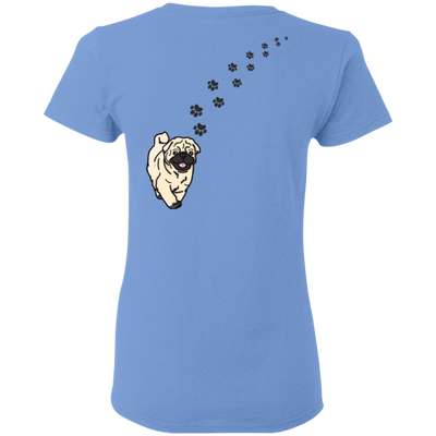 Catwalk Pug T Shirts