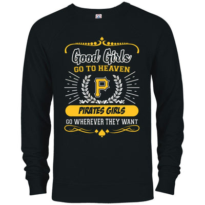 Good Girls Go To Heaven Pittsburgh Pirates Girls T Shirts