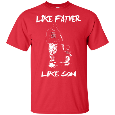 Happy Like Father Like Son Houston Cougars T Shirts