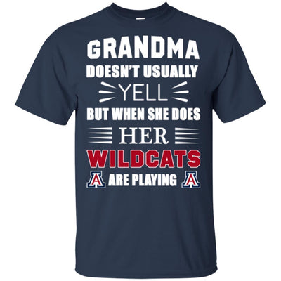 Grandma Doesn't Usually Yell Arizona Wildcats T Shirts