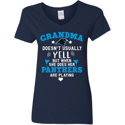 But Different When She Does Her Carolina Panthers Are Playing T Shirts