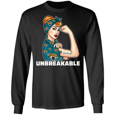 Beautiful Girl Unbreakable Go Jacksonville Jaguars T Shirt