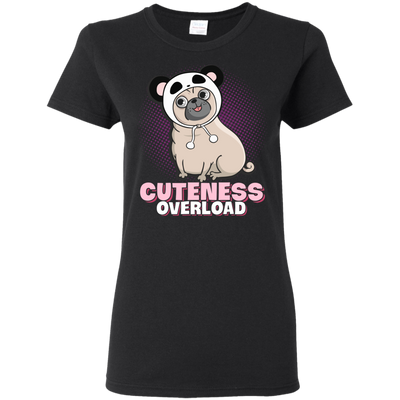 Pug Cuteness Overload T Shirts