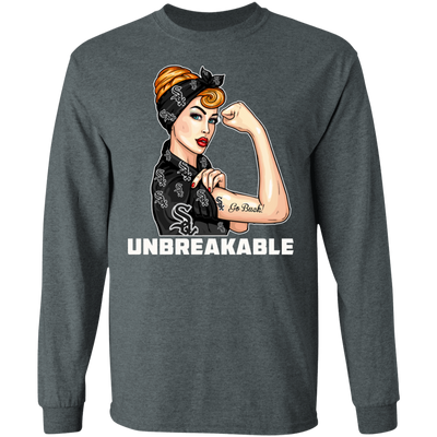 Beautiful Girl Unbreakable Go Chicago White Sox T Shirt