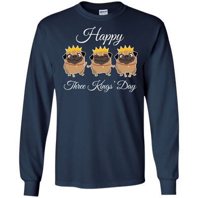 Nice Pug T Shirts - Three Kings' Day Pug, is a cool gift for friends