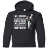 I Will Support Everywhere Washington Nationals T Shirts