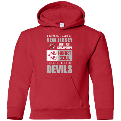 My Heart And My Soul Belong To The New Jersey Devils T Shirts