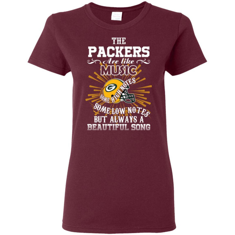 The Green Bay Packers Are Like Music T Shirt