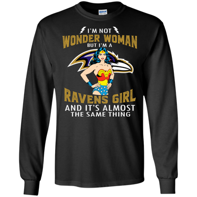 I'm Not Wonder Woman Baltimore Ravens T Shirts