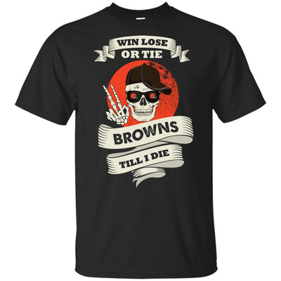 Skull Say Hi Cleveland Browns T Shirts
