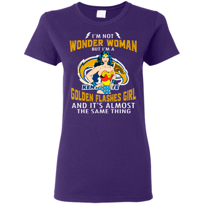 I'm Not Wonder Woman Kent State Golden Flashes T Shirts