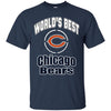 Amazing World's Best Dad Chicago Bears T Shirts