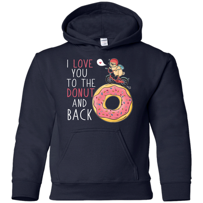 I Love You To The Donut And Back Pug T Shirts