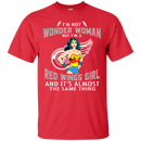 I'm Not Wonder Woman Detroit Red Wings T Shirts