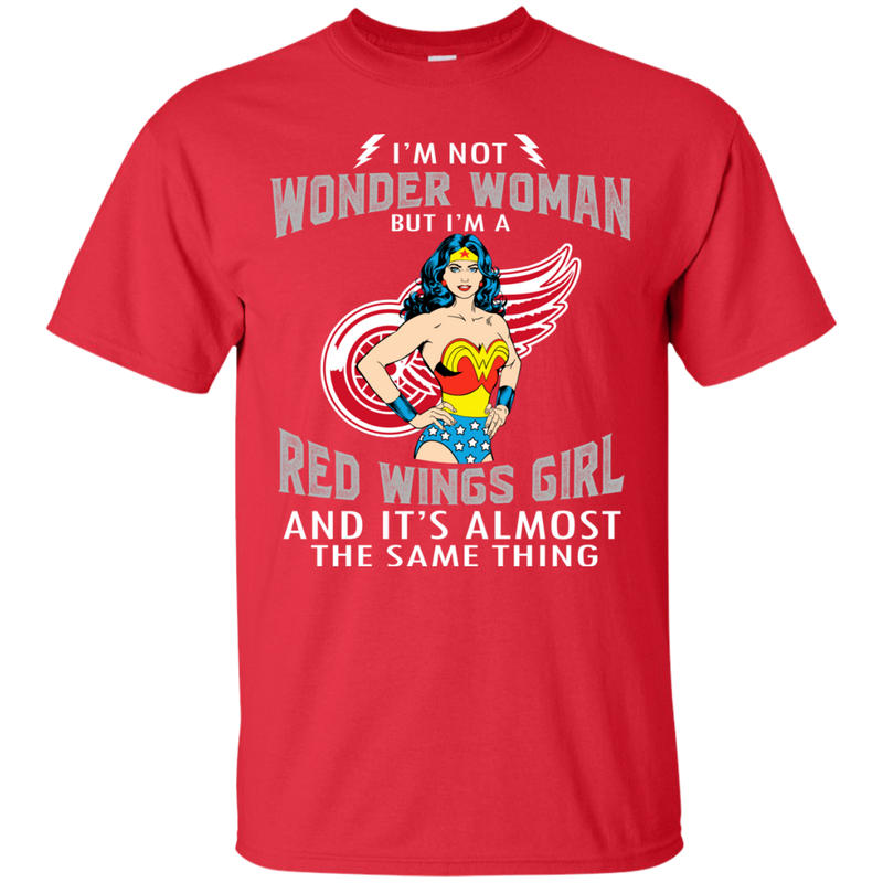 I'm Not Wonder Woman Detroit Red Wings T Shirts