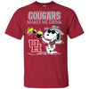 Houston Cougars Make Me Drinks T-Shirt