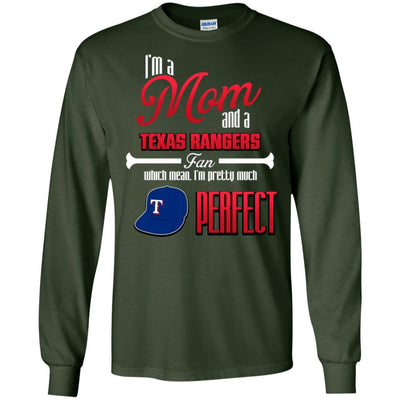 Cool Pretty Perfect Mom Fan Texas Rangers T Shirt