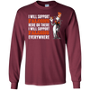 I Will Support Everywhere Bowling Green Falcons T Shirts