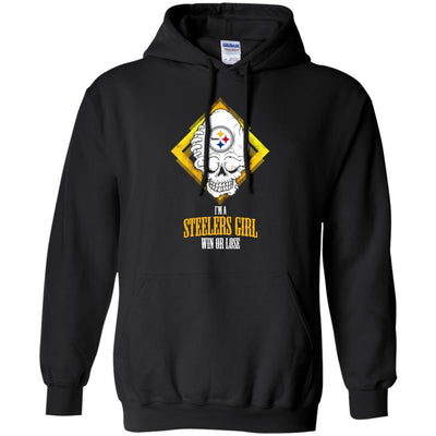 Pittsburgh Steelers Girl Win Or Lose T Shirts