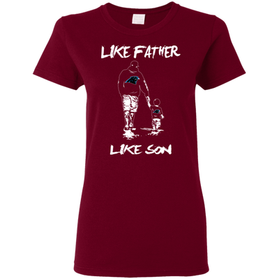 Happy Like Father Like Son Carolina Panthers T Shirts