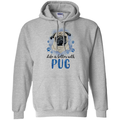 Nice Pug T Shirts - Life Is Better With Pug, is a awesome gift