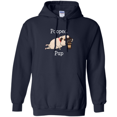 Nice Pug T Shirts - Pooped Pup, is a cool gift for friends and family