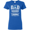 Proud Of Dad Of An Awesome Daughter Detroit Lions T Shirts