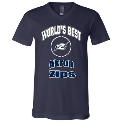 Amazing World's Best Dad Akron Zips T Shirts